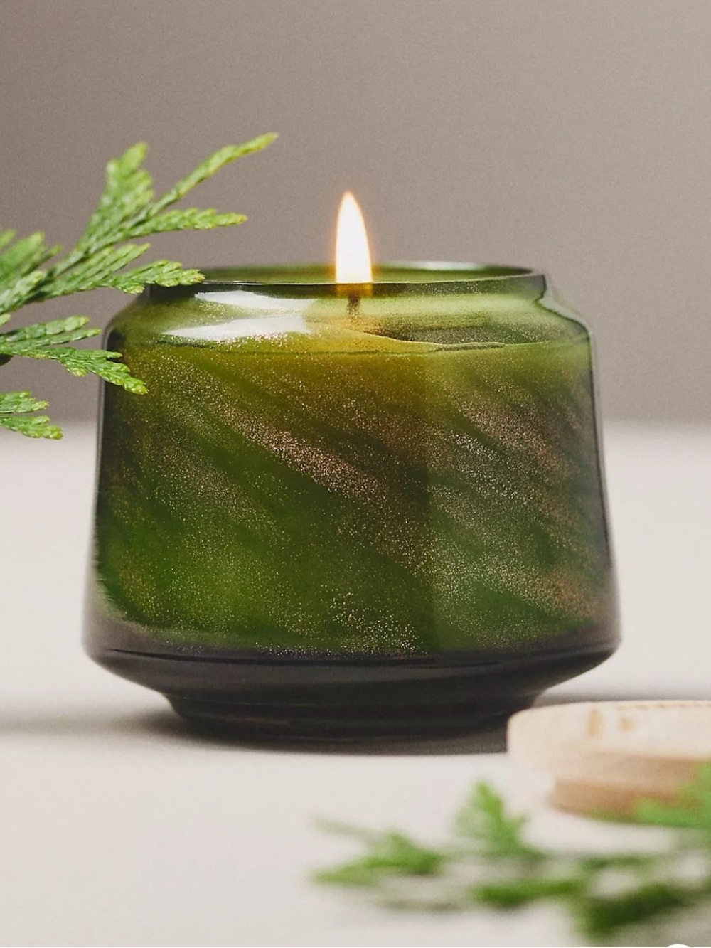 Anthropologie The Gather Candle: Woody Fresh Balsam & Cedarwood, 20.81 oz.